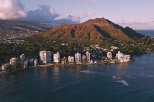 Diamond Head Hawaii Aerial Tour